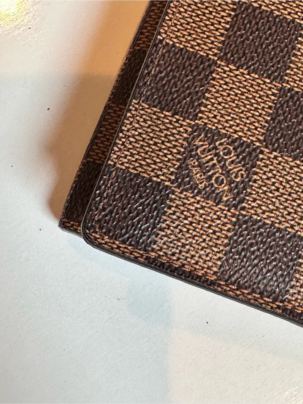 Authentic Louis Vuitton Damier Ebene Buisness Card Holder